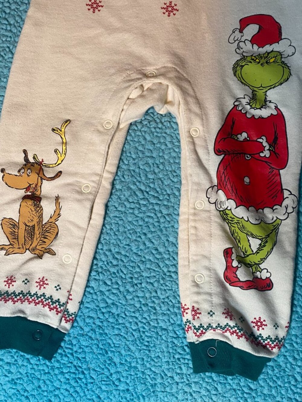 Dr. Seuss The Grinch Christmas 18M Baby Toddler Clothes Pajamas Holiday - Picture 2 of 9